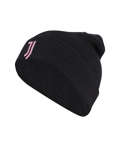 Adidas Men's and Women's Black Juventus Cuffed Knit Hat