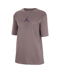 Jordan Women's Charcoal Phoenix Suns Courtside Statement Edition Boyfriend T-Shirt