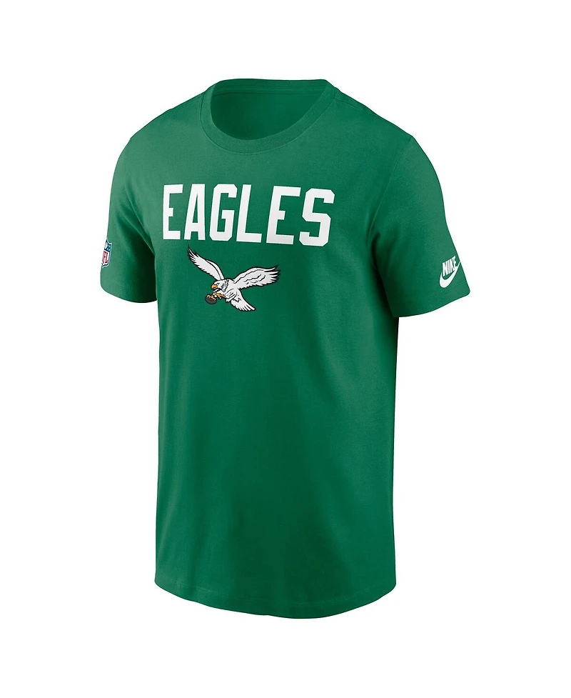 Nike Men's Green Philadelphia Eagles Alt Pack Onside Conversion Performance T-Shirt