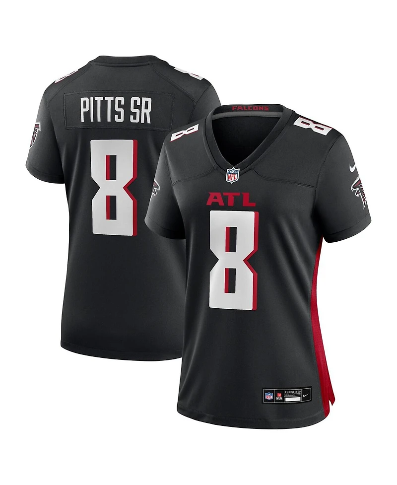 Nike Women's Kyle Pitts Sr. Black Atlanta Falcons Game Jersey