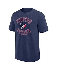 Logo Athletic Men's Heather Navy Houston Texans Success T-Shirt
