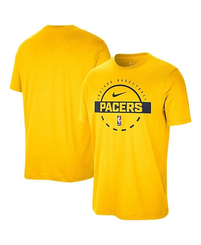 Nike Men's Gold Indiana Pacers Authentic Practice T-Shirt