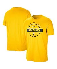 Nike Men's Gold Indiana Pacers Authentic Practice T-Shirt