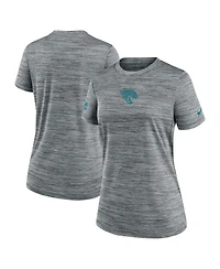 Nike Women's Gray Jacksonville Jaguars Sideline Velocity Performance T-Shirt