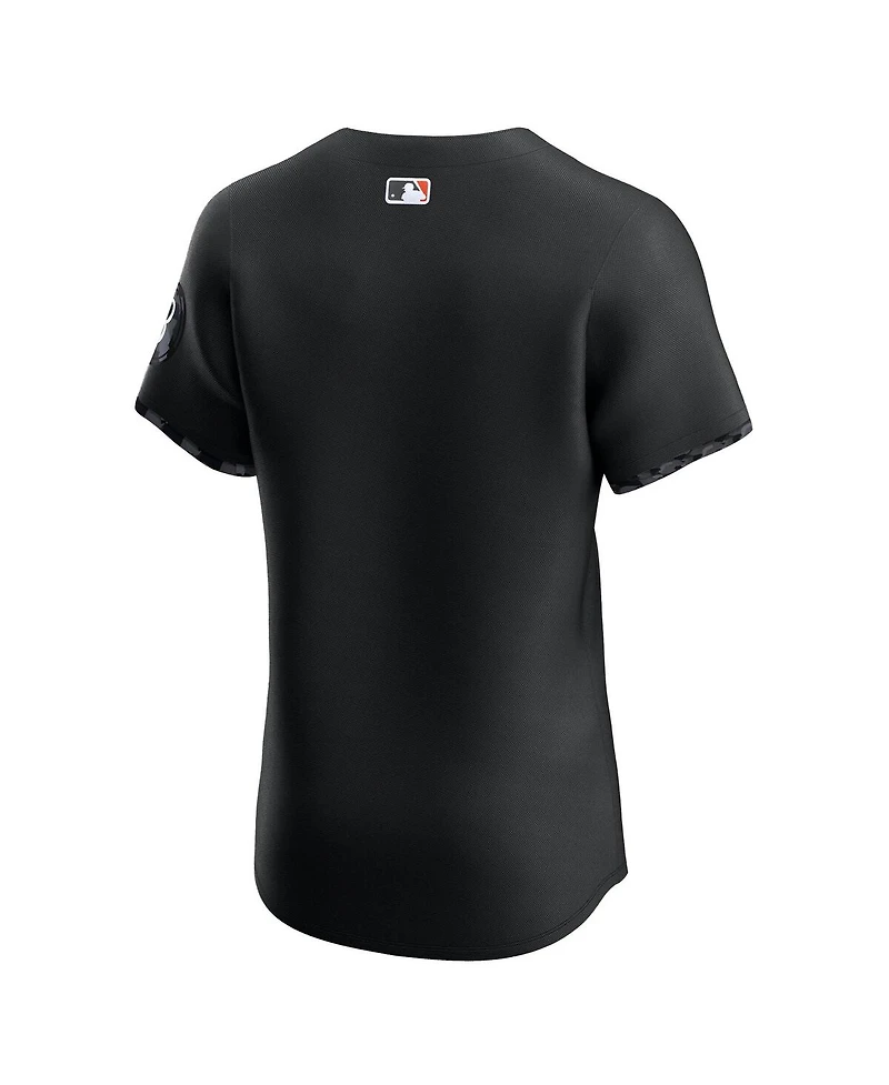 Nike Men's Black Baltimore Orioles City Connect Elite Jersey