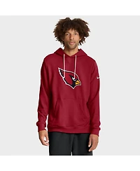 Nike Men's Cardinal Arizona Cardinals Sideline Initial Home Performance Pullover Hoodie