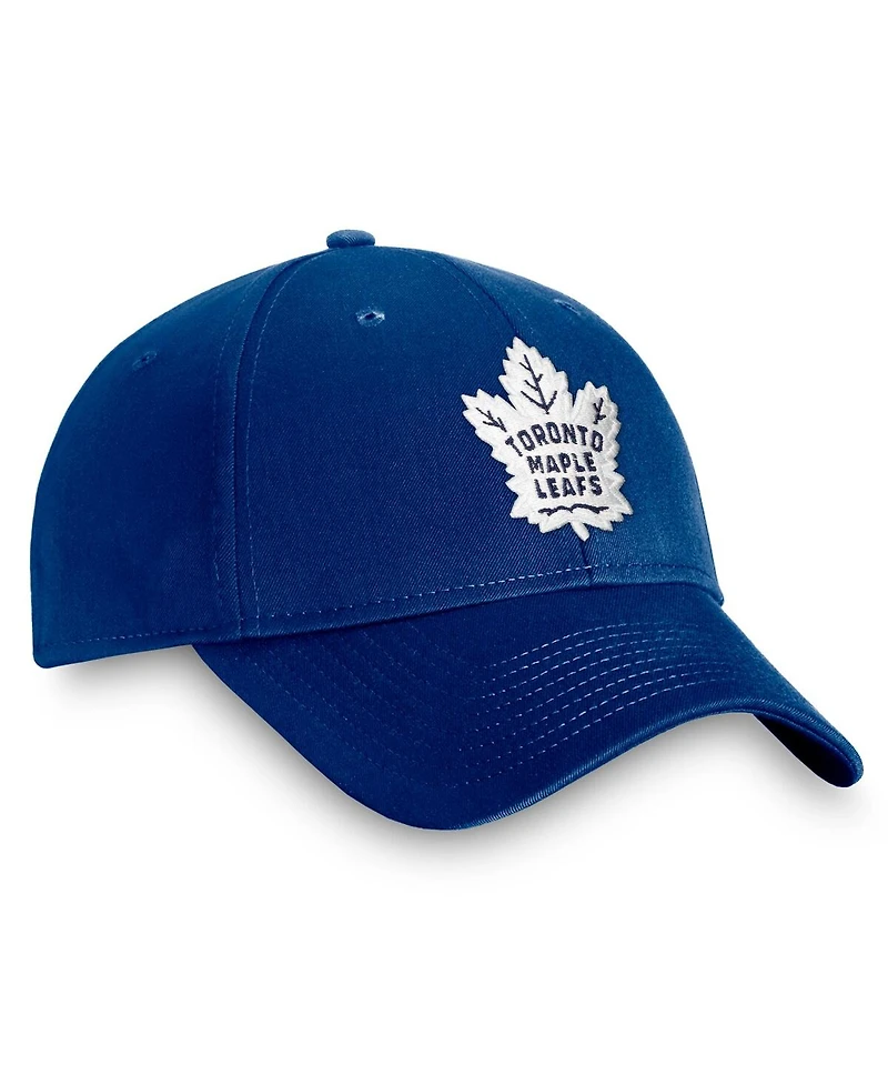 Fanatics Men's Blue Toronto Maple Leaf's Core Adjustable Hat