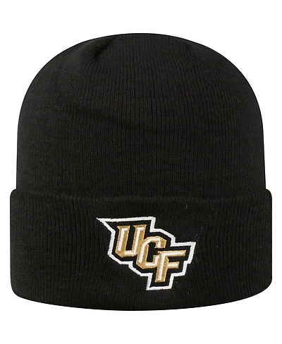Top of the World Men's Black Ucf Knights Logo Cuffed Knit Hat