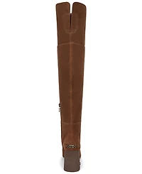 Circus Ny by Sam Edelman Women's Brigid Wide-Calf Over-the-Knee Block-Heel Boots