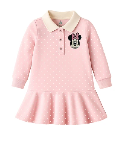 Disney Baby Girls Minnie Mouse Long Sleeve Tennis Dress