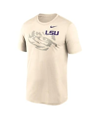 Nike Men's Natural Lsu Tigers Campus Shadow Legend Performance T-Shirt