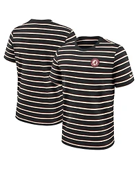 Nike Men's Black Alabama Crimson Tide Athletic Prep Legacy Summit Stripe T-Shirt