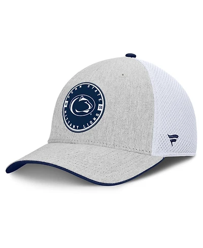 Fanatics Men's Heather Gray/White Penn State Nittany Lions Trigger Flex Hat