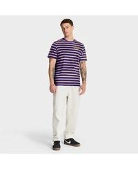 Nike Men's Purple Lsu Tigers Athletic Prep Legacy Summit Stripe T-Shirt