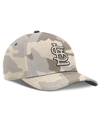 Nike Men's Natural St. Louis Cardinals Camo Pack Rise Adjustable Hat