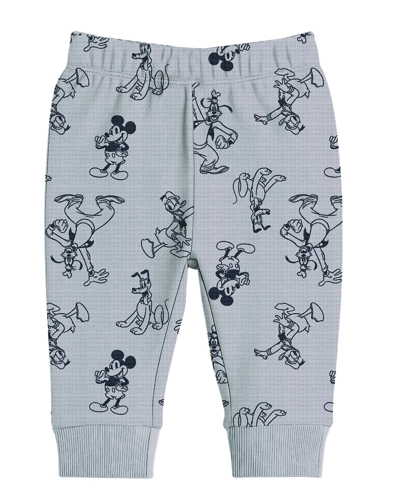 Disney Baby Boys 2-Piece Mickey and Friends Sweatshirt Jogger Set