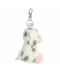 Aurora Mini Piggles Spotted Piglet Palm Pals Adorable Clip-On Gray 4"