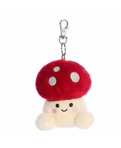 Aurora Mini Amanita Mushroom Palm Pals Adorable Clip-On Red 4"