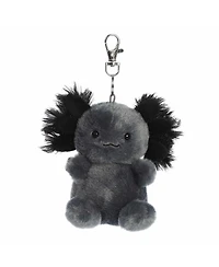 Aurora Mini Onyx Axolotl Palm Pals Adorable Clip-On Black 4"