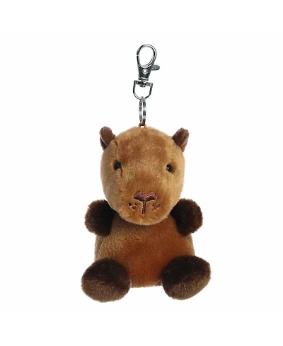 Aurora Mini Sid Capybara Palm Pals Adorable Clip-On Brown 4"