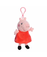 Aurora Mini Peppa Pig Peppa Pig Playful Clip-On Pink 4.5"