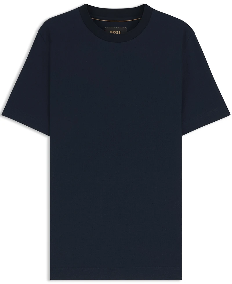 Boss by Hugo Men's Cotton-Silk Crew-Neck T-Shirt