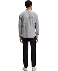 Boss by Hugo Men's Cotton Poplin Regular-Fit Shirt