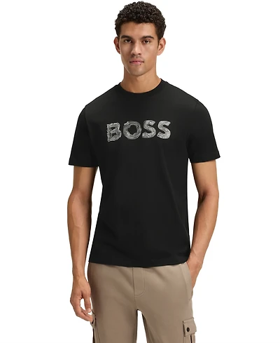 Boss by Hugo Men's Regular-Fit Cotton T-Shirt