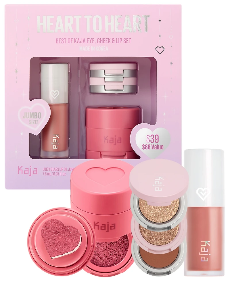 Kaja 3-Pc. Heart To Heart Best Of Kaja Eye, Cheek & Lip Set