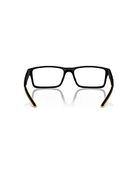 Scuderia Ferrari Men's Rectangle Eyeglasses, FZ8004U