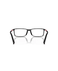 Prada Linea Rossa Men's Rectangle Eyeglasses, Ps 53QV