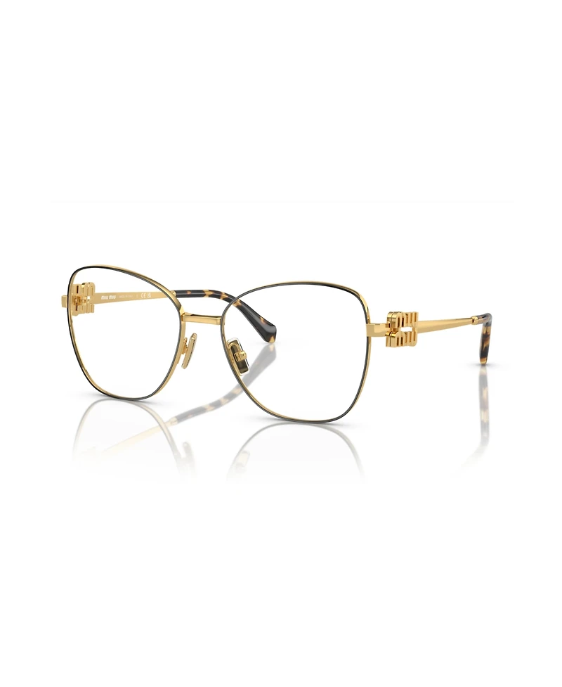 Miu Miu Women's Pilot Eyeglasses, Mu 50XV