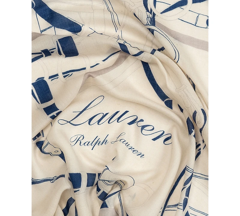 Lauren Ralph Lauren Modern Equestrian Square Scarf