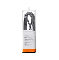 Ventev Alloy Usb C to Apple Lightning High Speed Ultradurable 10 Foot Cable-Gray