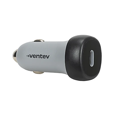 Ventev 30W Ultrafast Usb C Universal Car Charger-Gray
