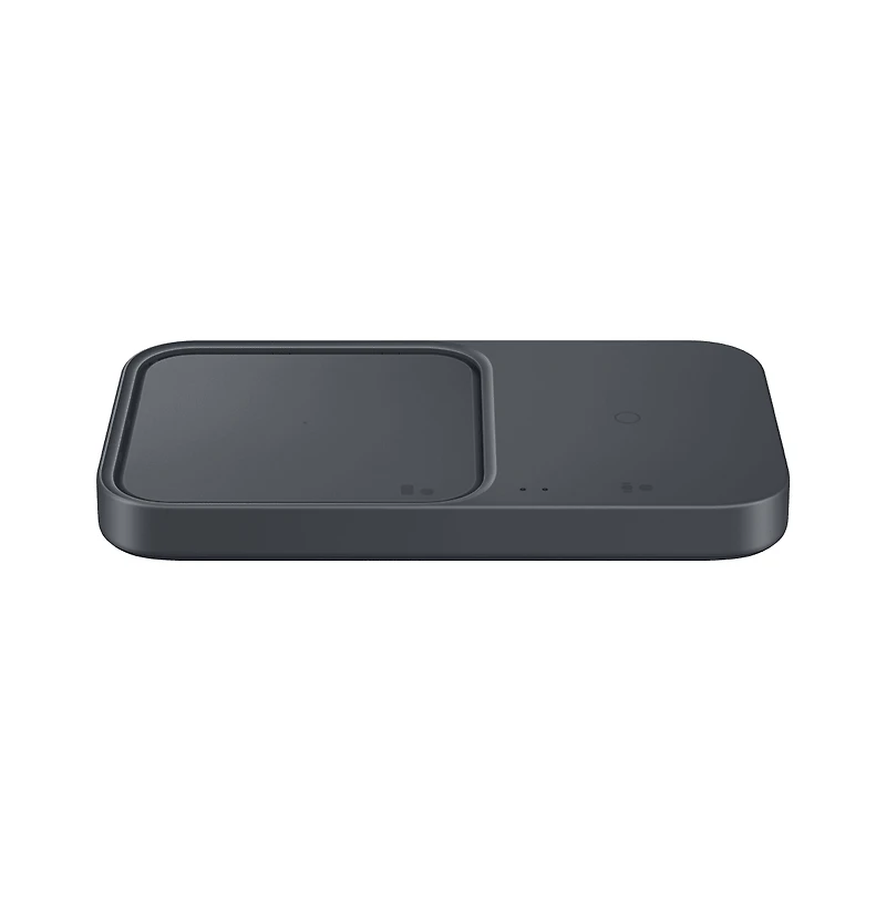 Samsung Dual Fast Wireless Charger 15W with Usb C Cable and Power Head-Gray