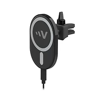 Ventev 15W Ultrafast Magnetic Wireless Car Charger Mount-Black