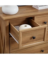 Casainc Tall Bathroom Cabinet Closet Organizers Storage Clothes with 6 Drawers