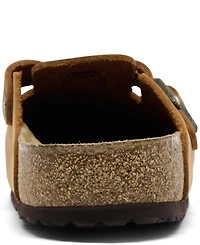 Birkenstock Men's Leather Boston Clogs from Finish Line