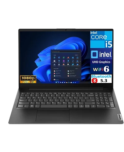 Lenovo V15 G3 School & Business Laptop 15.6" Ips Fhd Display (Intel i5-1235U, 8GB DDR4, 512GB Ssd, Intel Uhd, WiFi 6, Webcam, Bluetooth 5.3, No O