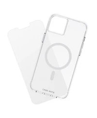 Case Mate Protection Pack Magsafe Case Glass Screen Protector For Apple Iphone.