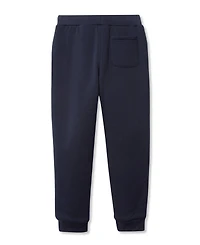 Lands' End Kids Husky High Pile Fleece Lined Jogger Sweatpants