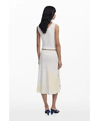 Desigual Women's Midi skirt with elastic waistband
