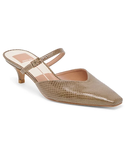 Dolce Vita Women's Morgen Two-Piece Kitten-Heel Mule Pumps