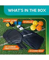 Outdoor Cruiser Pickleball Racket Set