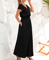Cupshe Women's Night Flow Black Jumpsuit