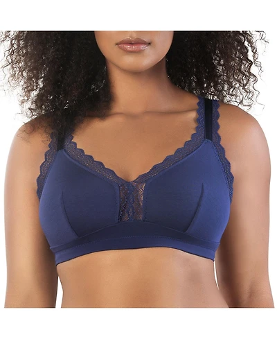 Parfait Women's Dalis Wire-Free Bralette, Pearl White, 30J