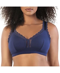 Parfait Women's Dalis Wire-Free Bralette, Pearl White, 30J