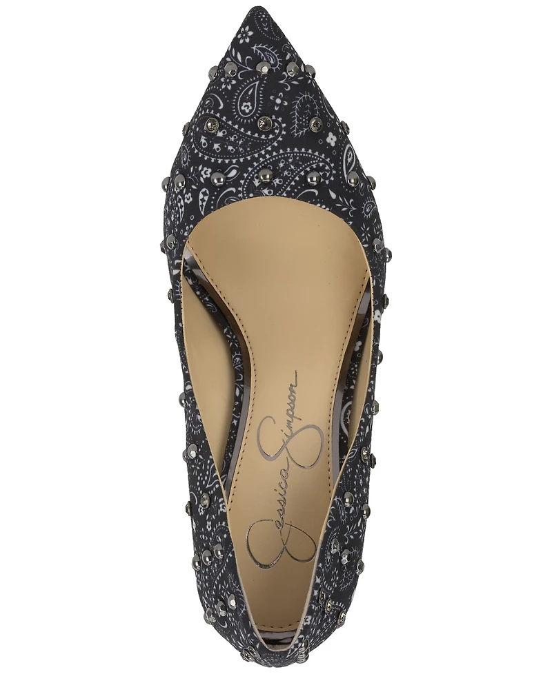 Jessica Simpson Women's Cassani Studded Pointed-Toe Pumps