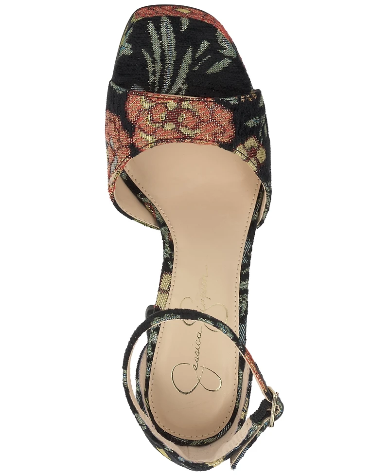 Jessica Simpson Women's Telxia Blade-Heel Platform Dress Sandals